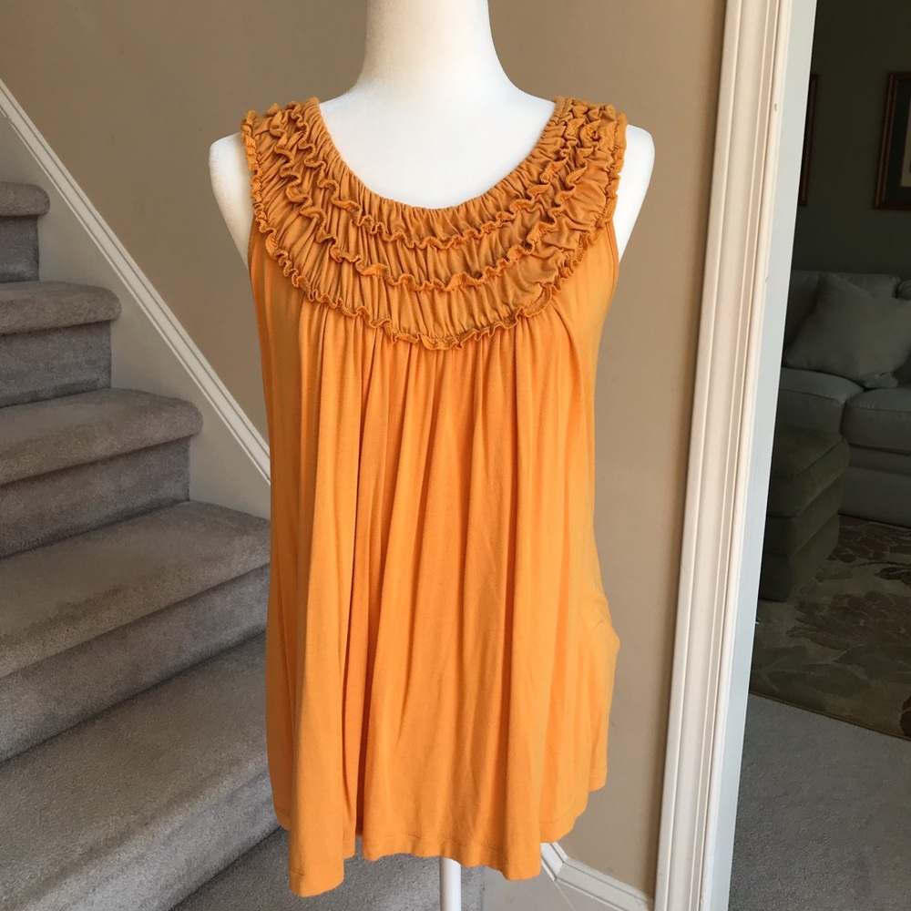 August Silk Sleeveless Top - Size L